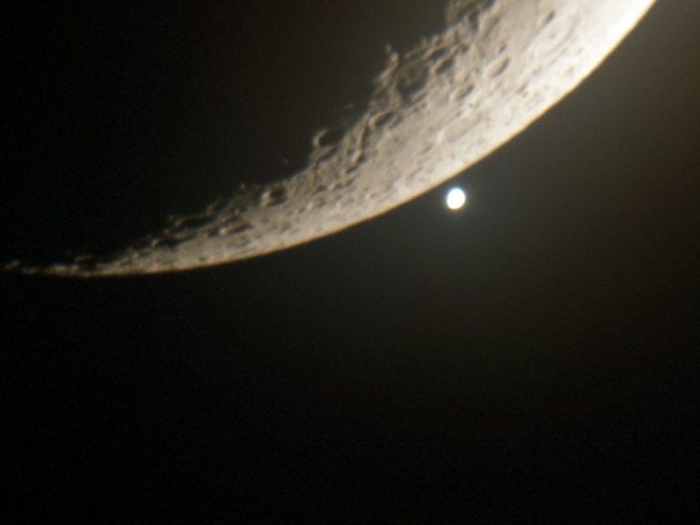 Reaparición de Venus por la luna SC 200x4000mm
